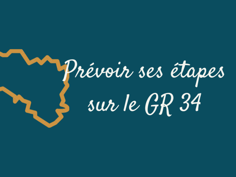 Comment organiser ses étapes de rando sur le GR 34&nbsp;?