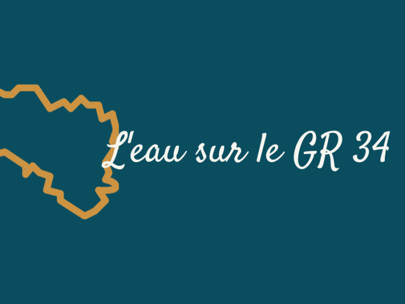 Qu’en est-il de l’eau sur le GR 34&nbsp;?